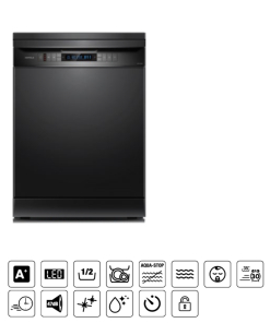 MÁY RỬA CHÉN ĐỘC LẬP HAFELE HDW F605B